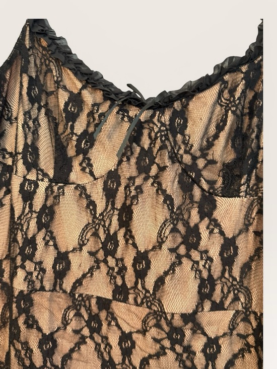 Commense Lace Patchwork Cami Midi Dress - Picture 7 of 12